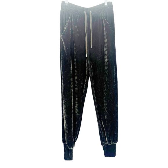 Michael Costello x REVOLVE Charcoal Green Paper Bag Jogger Pant Size S NWOT - Picture 7 of 12